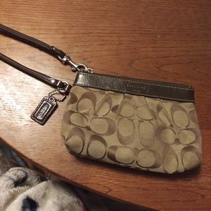 Coach wristlet